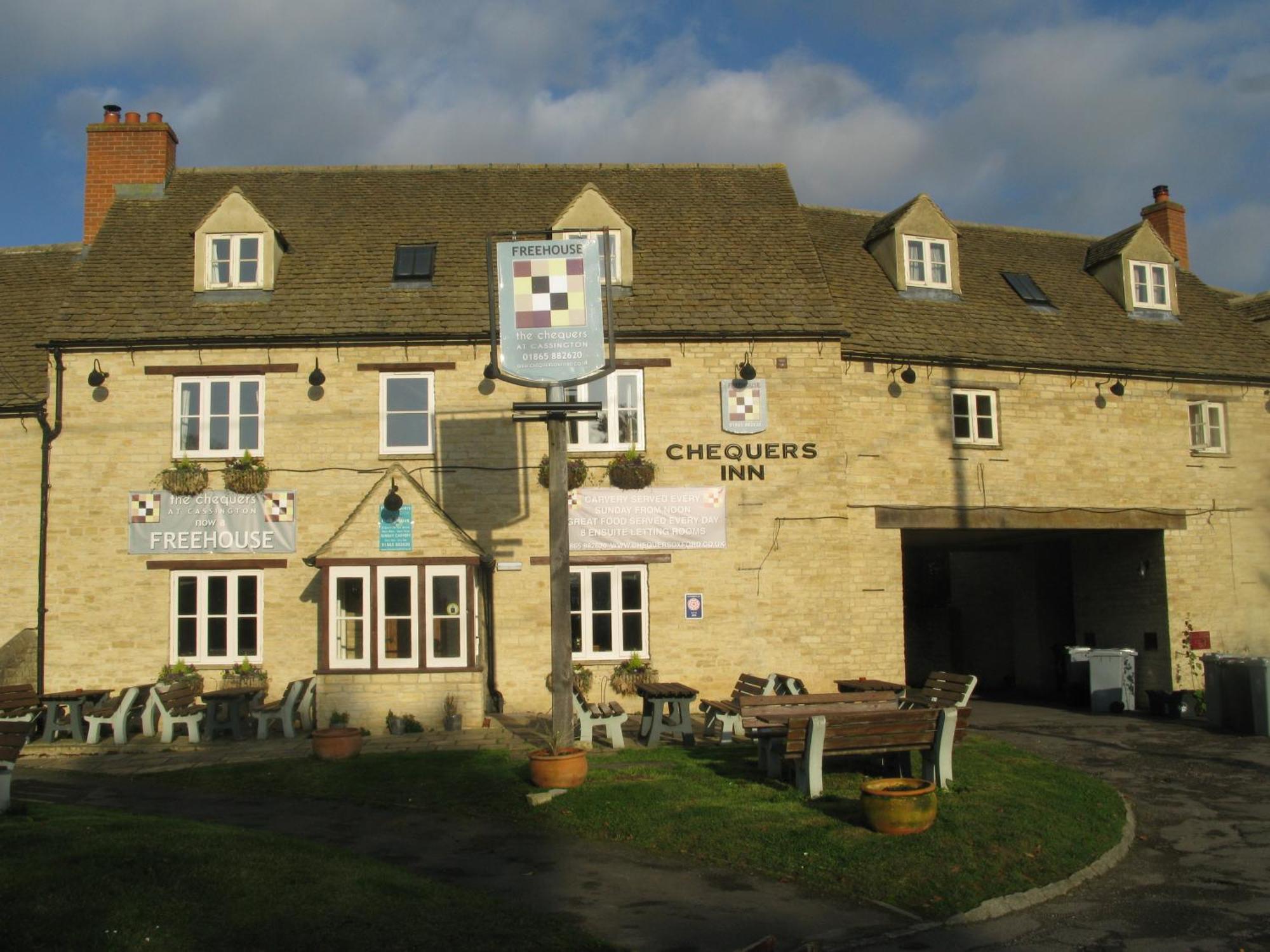 The Chequers Inn Cassington ภายนอก รูปภาพ